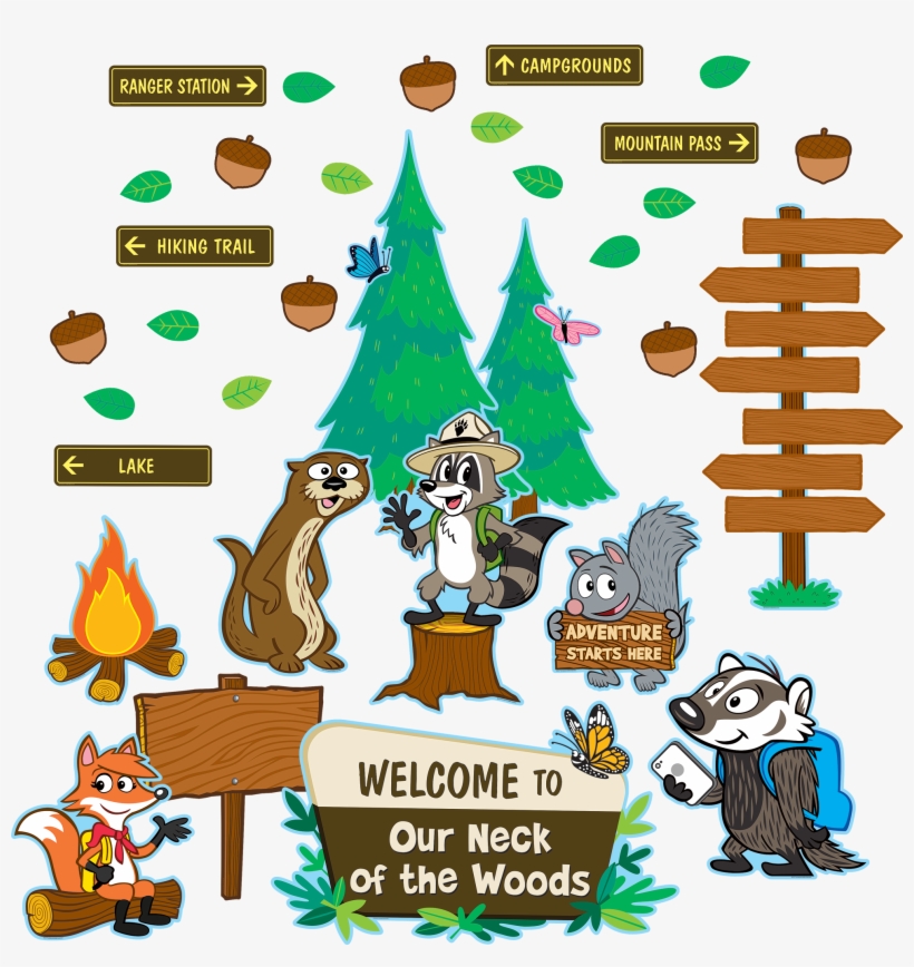 Tcr 3516 Ranger Rick Welcome Bbs - Ranger Rick Bulletin Board, transparent png download