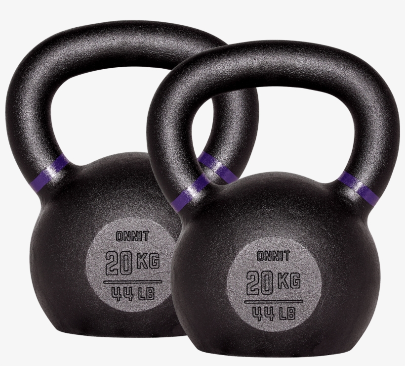 Onnit Double 20kg Kettlebells, transparent png download