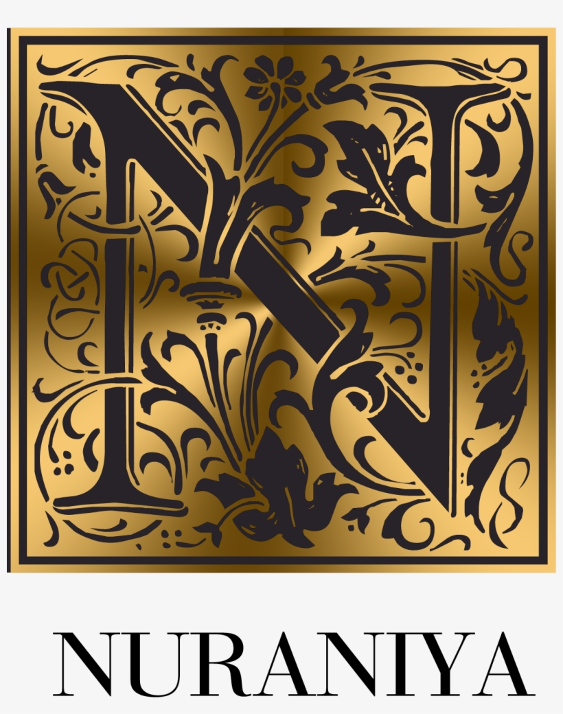 Nura Ikahlea - Nc Initials. Vintage, Floral Rectangle Magnet, transparent png download