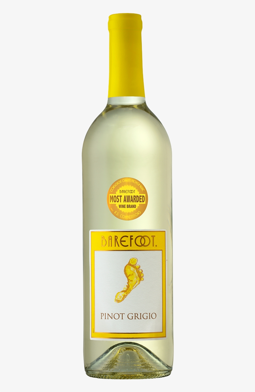 Barefoot Pinot Grigio, transparent png download