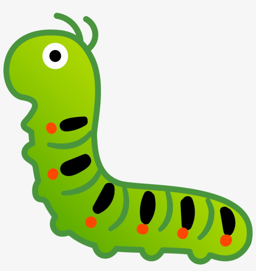 Download Svg Download Png - Caterpillar Emoji, transparent png download