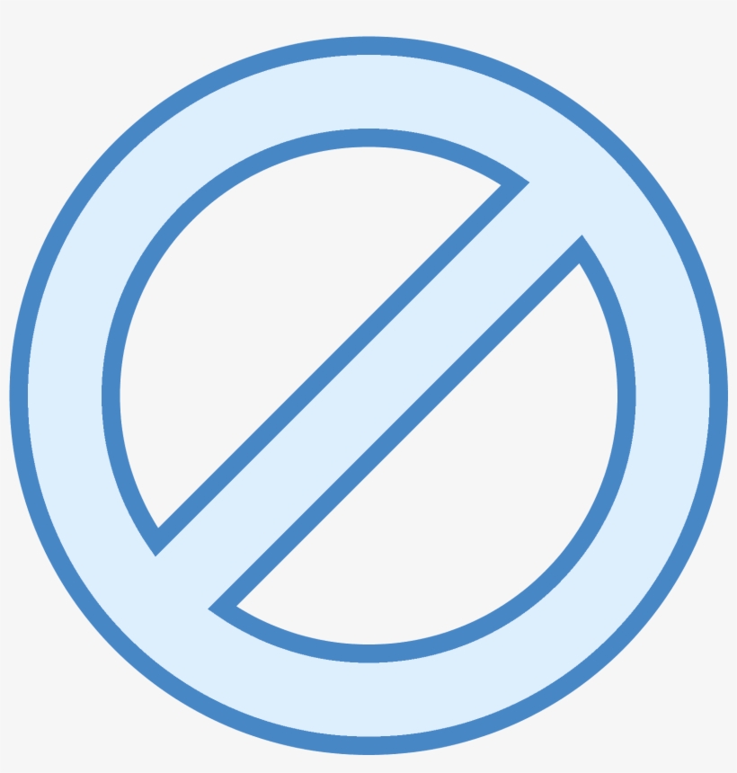 This Icon Is Of A Circle With A Slash Mark Running - Timon Vector, transparent png download