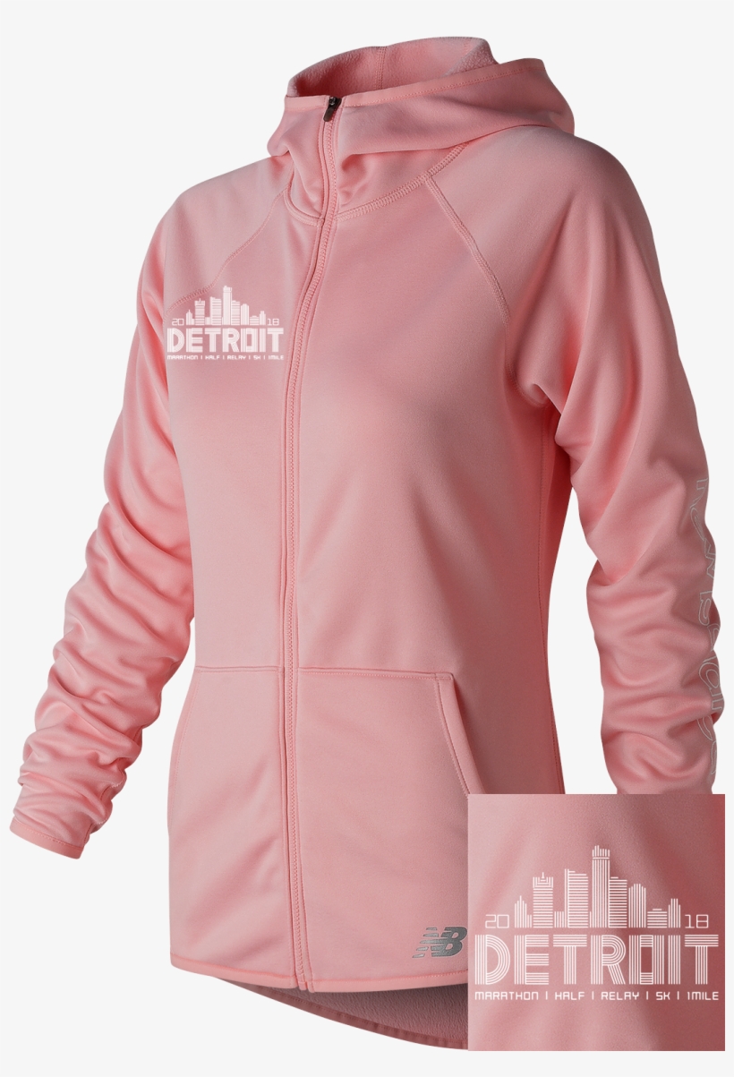 Detroit 2018 Skyline Fleece Jacket Hyp - New Balance, transparent png download