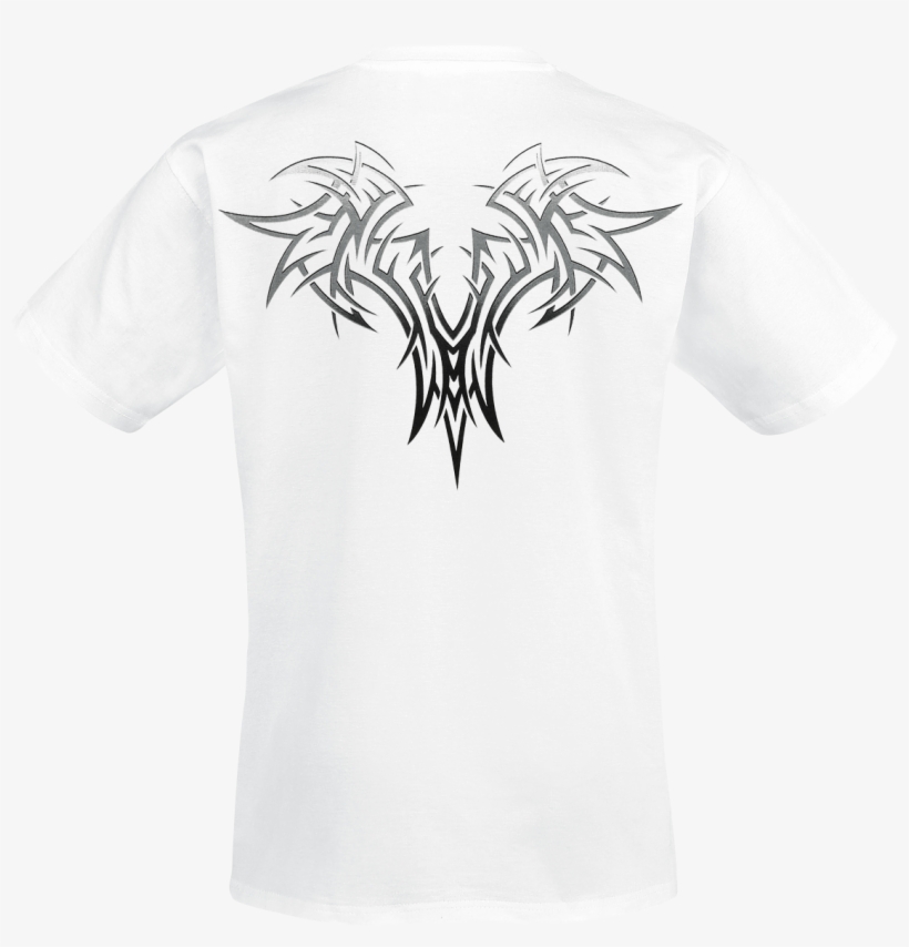 Null Demon Wings White T-shirt 201338 Ymesaiu - Billfish, transparent png download