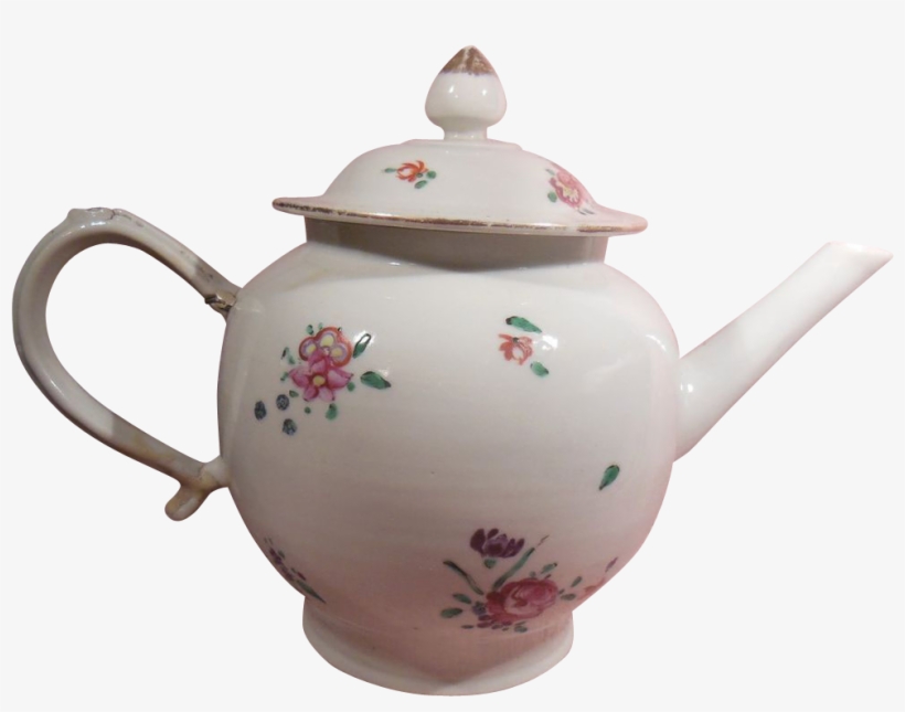 Teapot With Flowers Png Png Stock - Teapot, transparent png download
