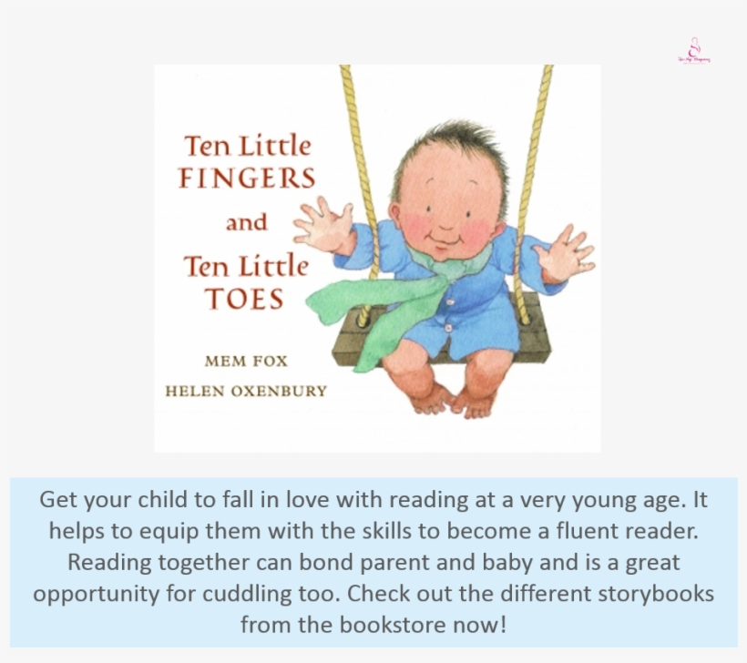 Reading To Your Baby Is Beneficial To Their Development - Little Fingers And Ten Little Toes, transparent png download