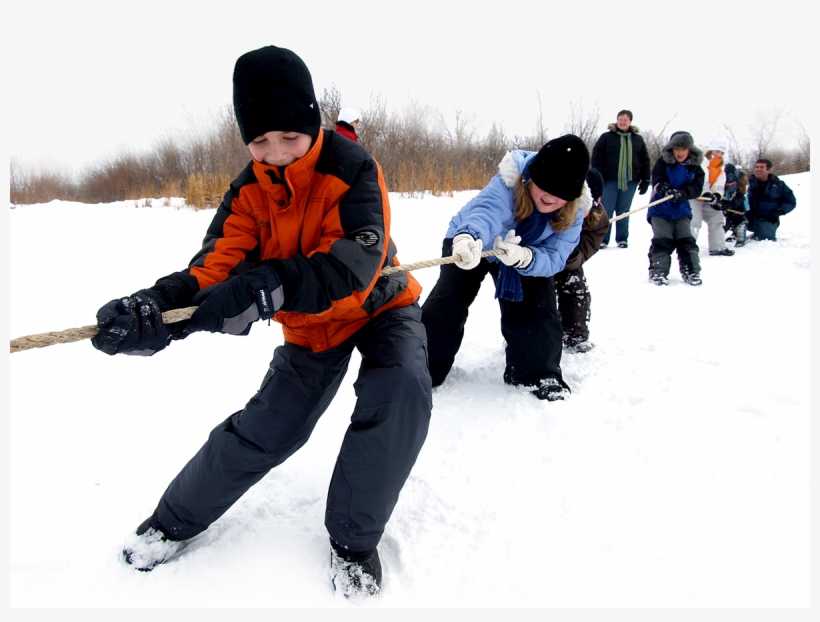 Fort Whyte Alive Winter Camp - Winnipeg Winter Children, transparent png download
