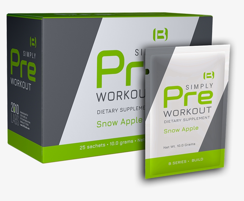 Shop Simply Pre Workout System - Pre-workout, transparent png download