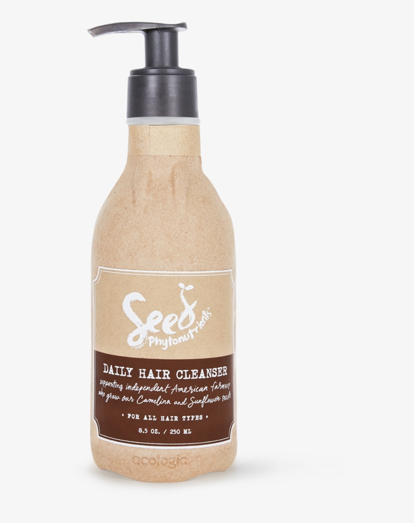 Daily Hair Cleanser Shampoo - Seed Phytonutrients, transparent png download