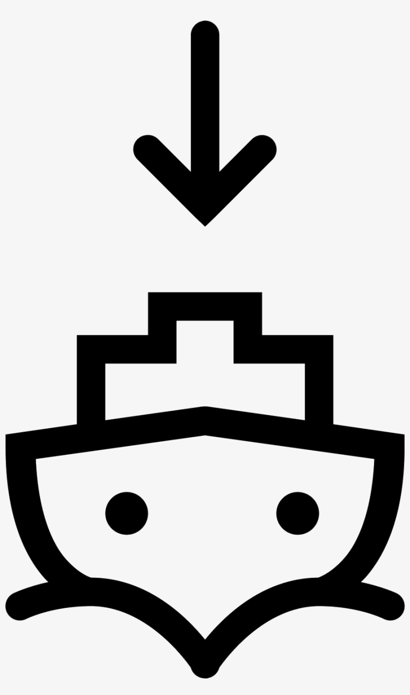 This Image Is Composed Of A Boat Shape With The - Порт Png, transparent png download