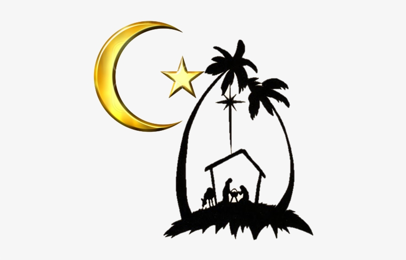 Islam Download Png - Nacimiento Dibujo Silueta, transparent png download