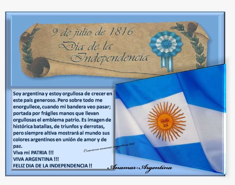 Miércoles, 8 De Julio De - 9 De Julio Dia De La Independencia, transparent png download