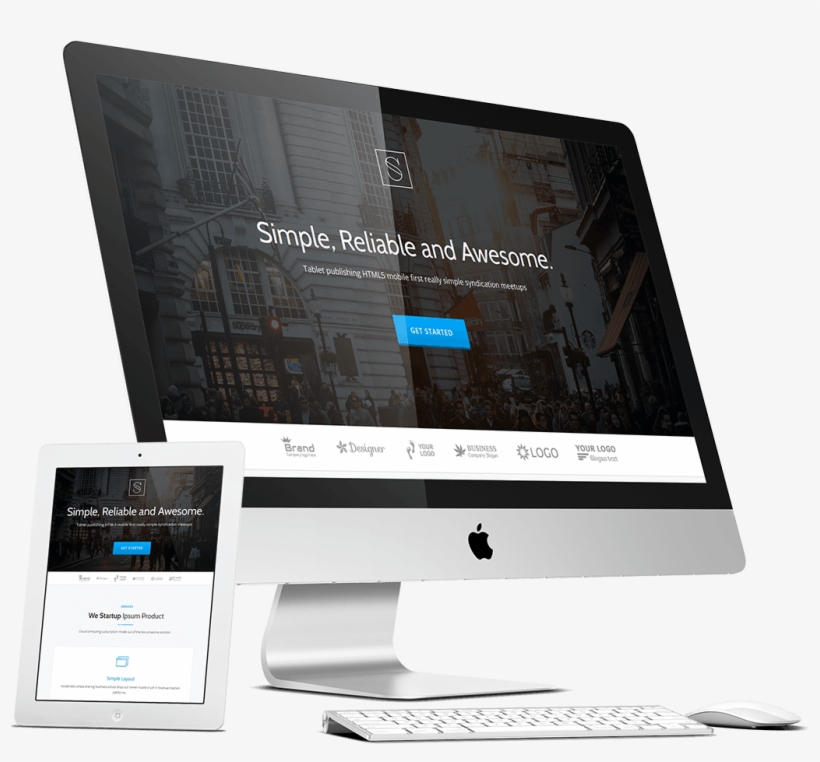 Ipad-air - Imac Ipad Png, transparent png download