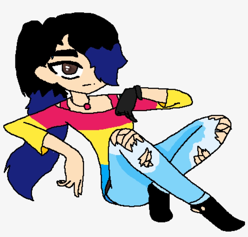 Me Im Emo As Yall May Know - Cartoon, transparent png download