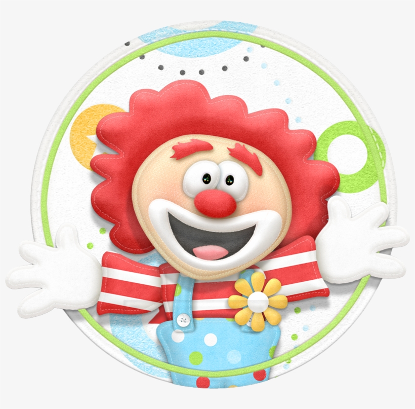 Circus Clown Imagenes Para Decorar, Tema Circo, Carrusel, - Personajes De Circo Png, transparent png download