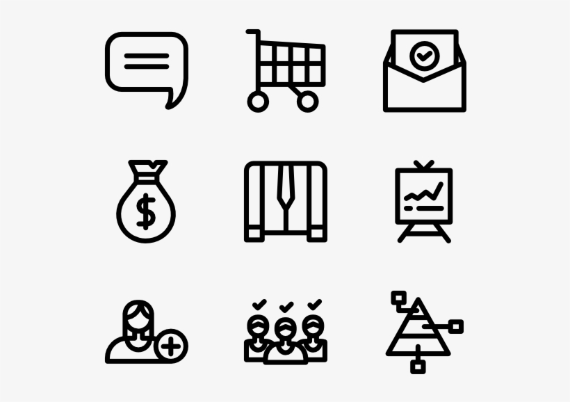 Marketing 50 Icons - Human Resources Icon Vector, transparent png download