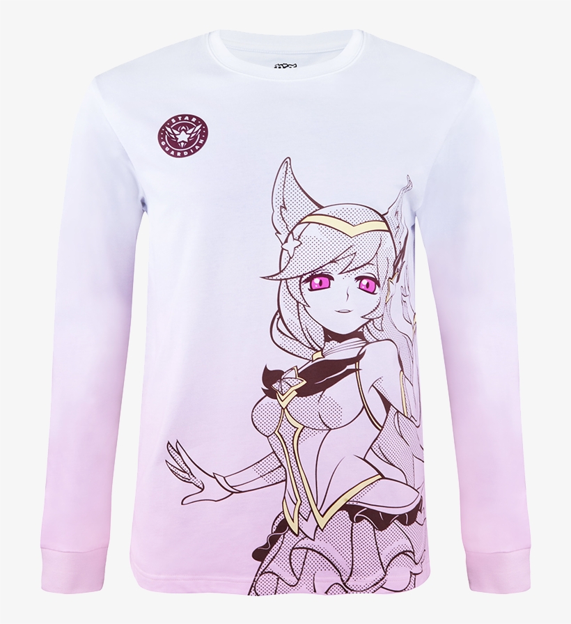 Previous - Star Guardian Ahri Long Sleeve, transparent png download