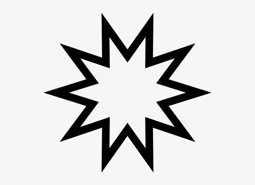 Starburst Rubber Stamp - Black Explosion Icon Png, transparent png download