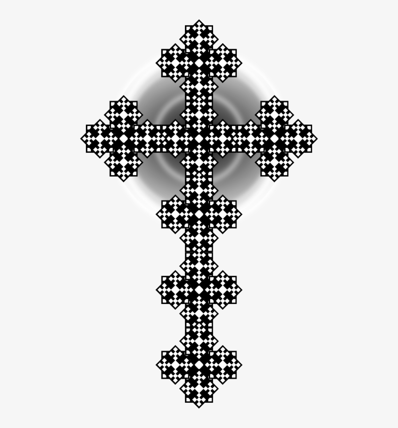 This Png File Is About Tile , Religious , Black , Cross - Sampling, transparent png download