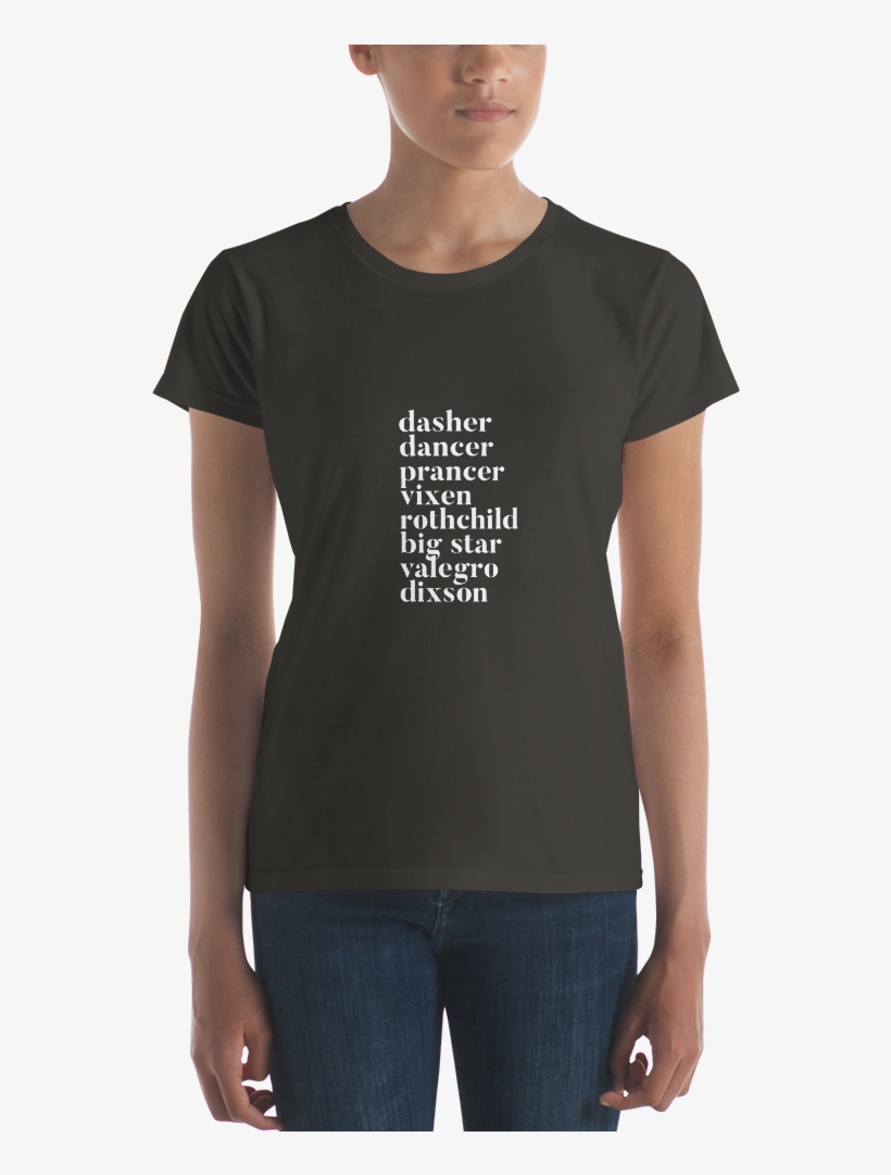 Women's Short Sleeve T-shirt - Schrodinger's Cat T Shirt, transparent png download
