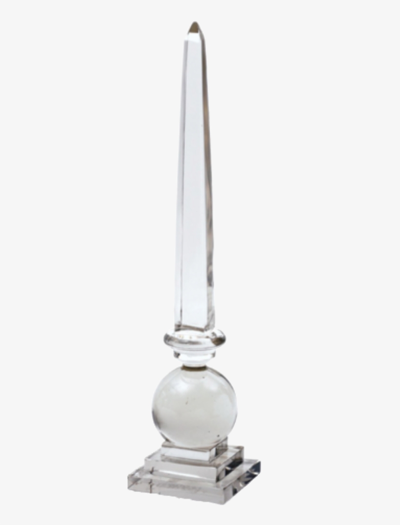 Cleopatra Obelisks ( Set Of Two ), Clear Glass, transparent png download