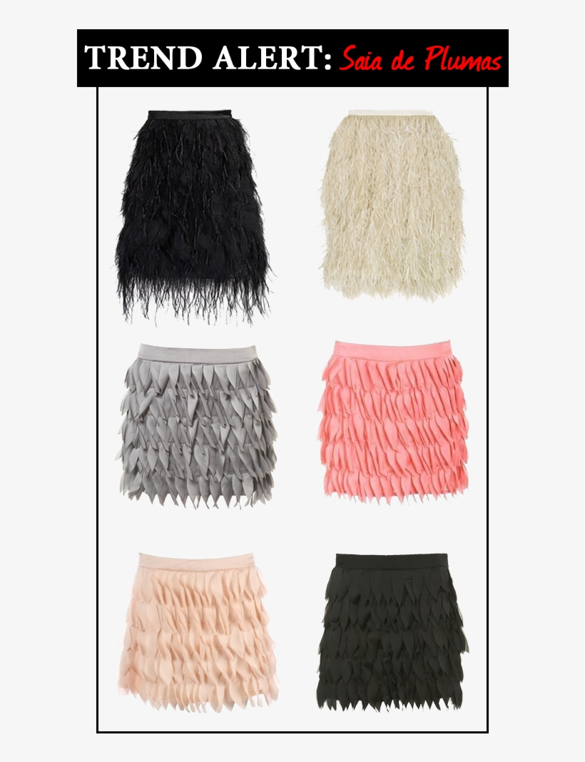Saia De Plumas - Feather, transparent png download