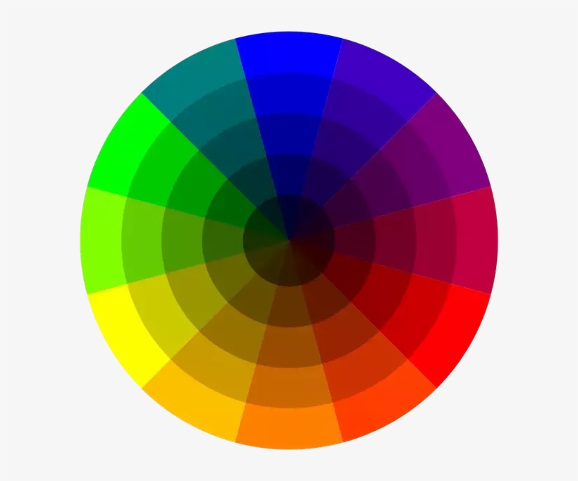 What Three Colors Look - Shades Of Colour Wheel, transparent png download