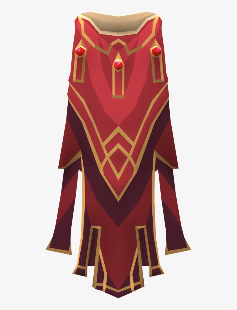 Red Cape On Floor Png Clip Library Library - Redbubble Runescape Max Cape! Classic T-shirt, transparent png download