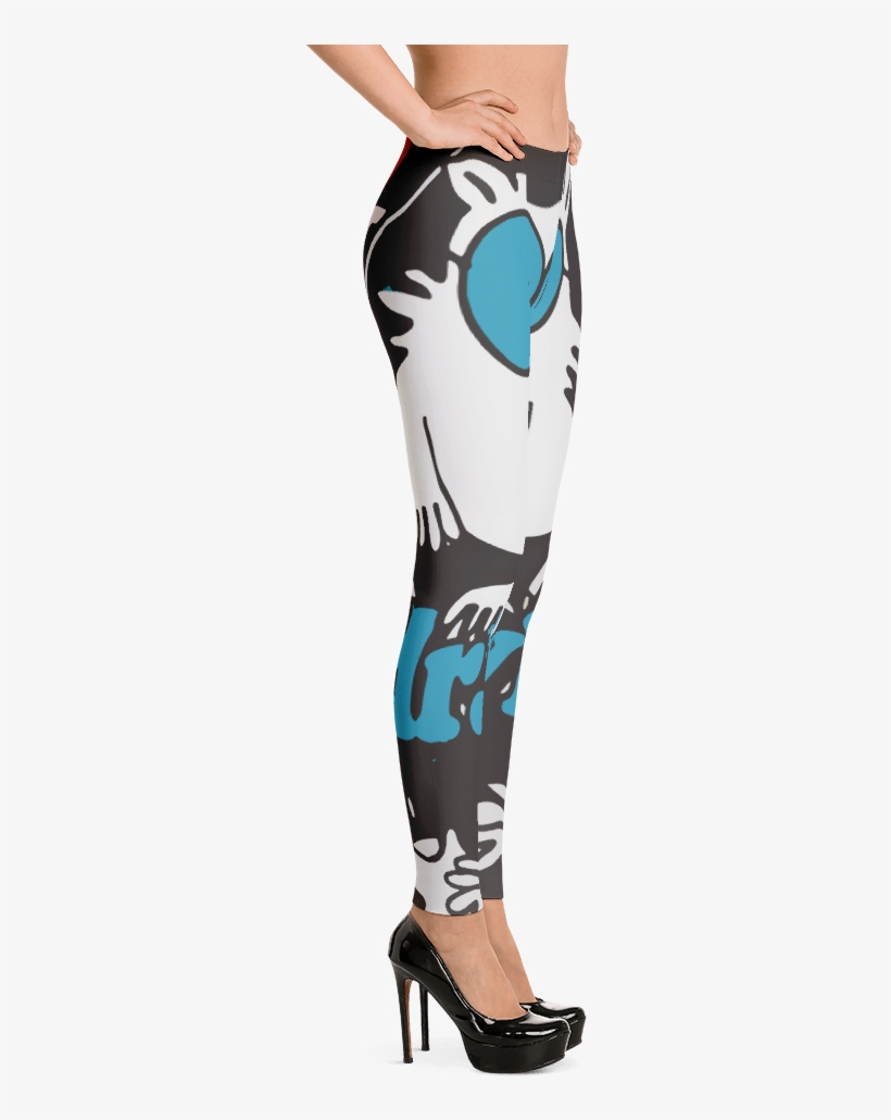 Owl Abstract Leggings For Women - Imagineavalon Christmas Leggings, Christmas Clothing,, transparent png download