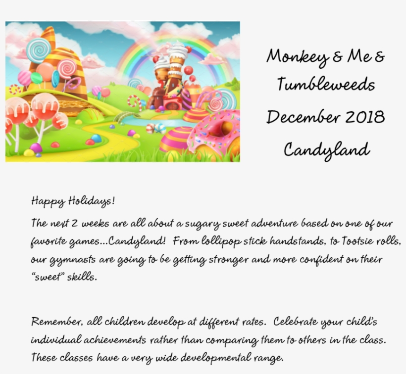 December - Candy Castle Background, transparent png download