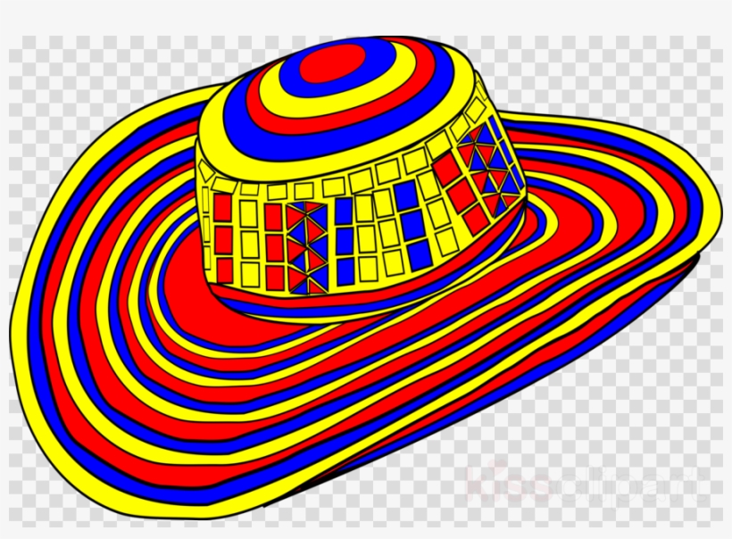 Sombrero Colombia Png Clipart Colombian Cuisine Sombrero - Sombrero Colombiano Png, transparent png download