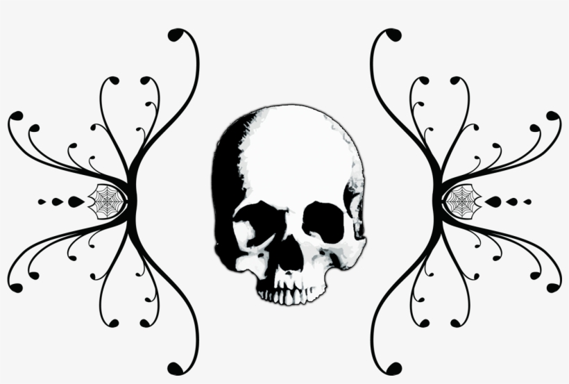 Wirran - Skull Filigree Png, transparent png download