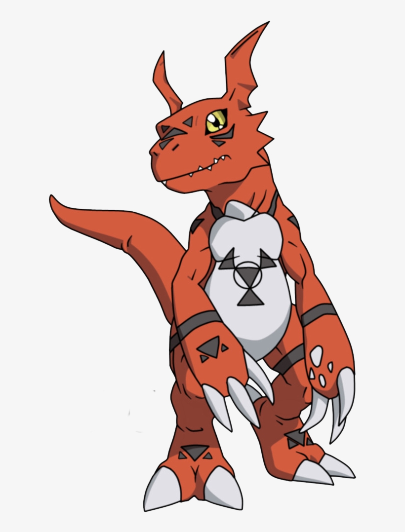 370kib, 636x1000, Guilmon Png By Bloomsama D77z13i - Digimon Guilmon, transparent png download