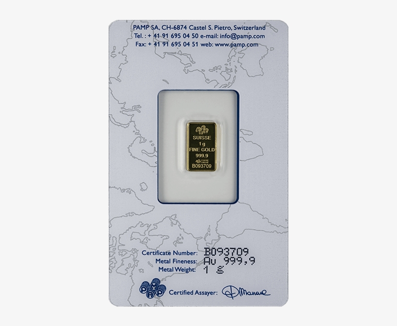 1 Gram Gold Bar - Gold Bar 50 Gram, transparent png download