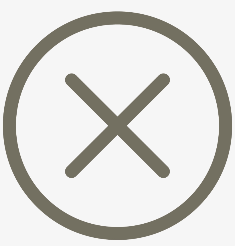 Member Login - Icon Cross Gray Png, transparent png download