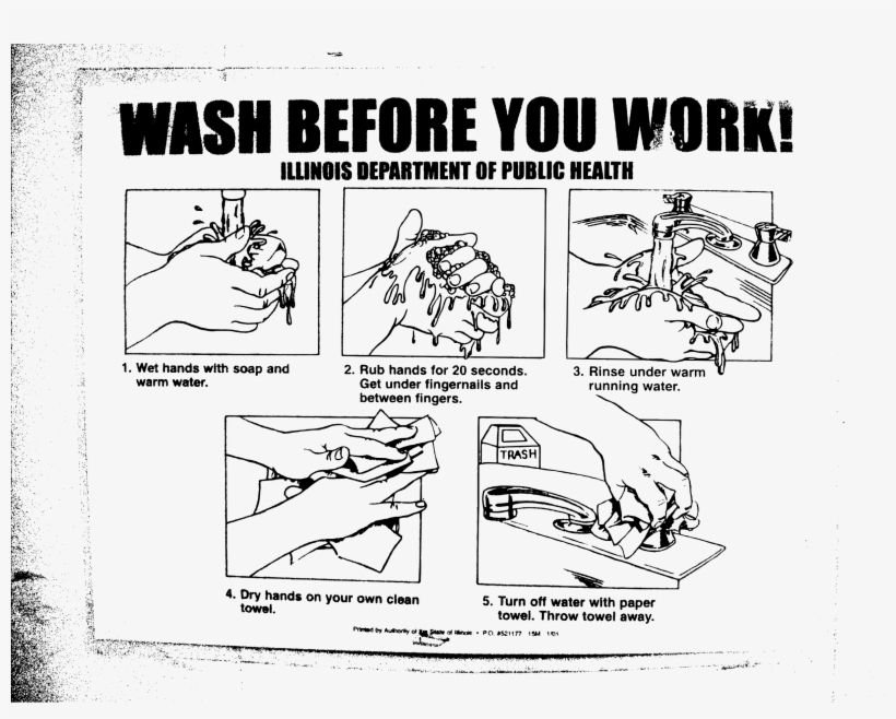 This Free Icons Png Design Of Wash Before You Work, transparent png download
