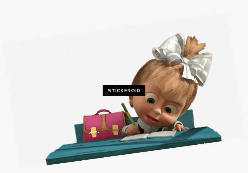 Baby Masha Drawing - Drawing, transparent png download