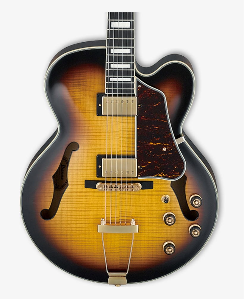 Ibanez Af95fm Artcore Expressionist Hollow Body - Ibanez Af71f-tbc Artcore Tobacco Brown Semi Acoustic, transparent png download