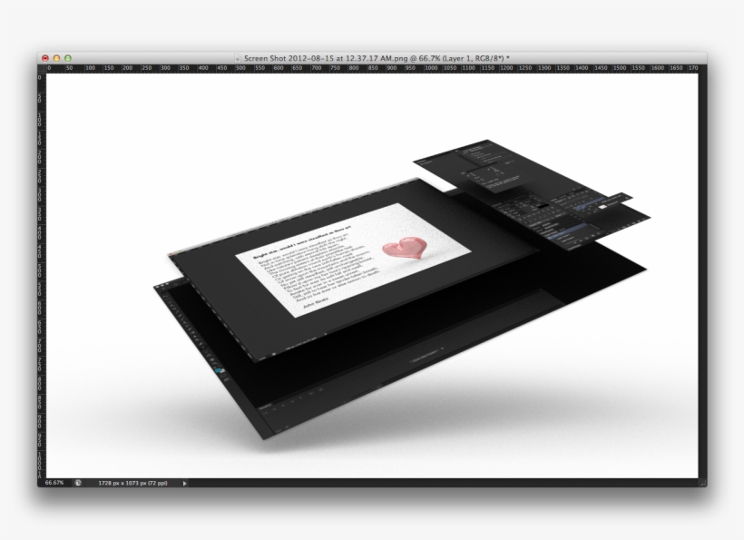 Para Ti - 3d Effect Photoshop Layer, transparent png download