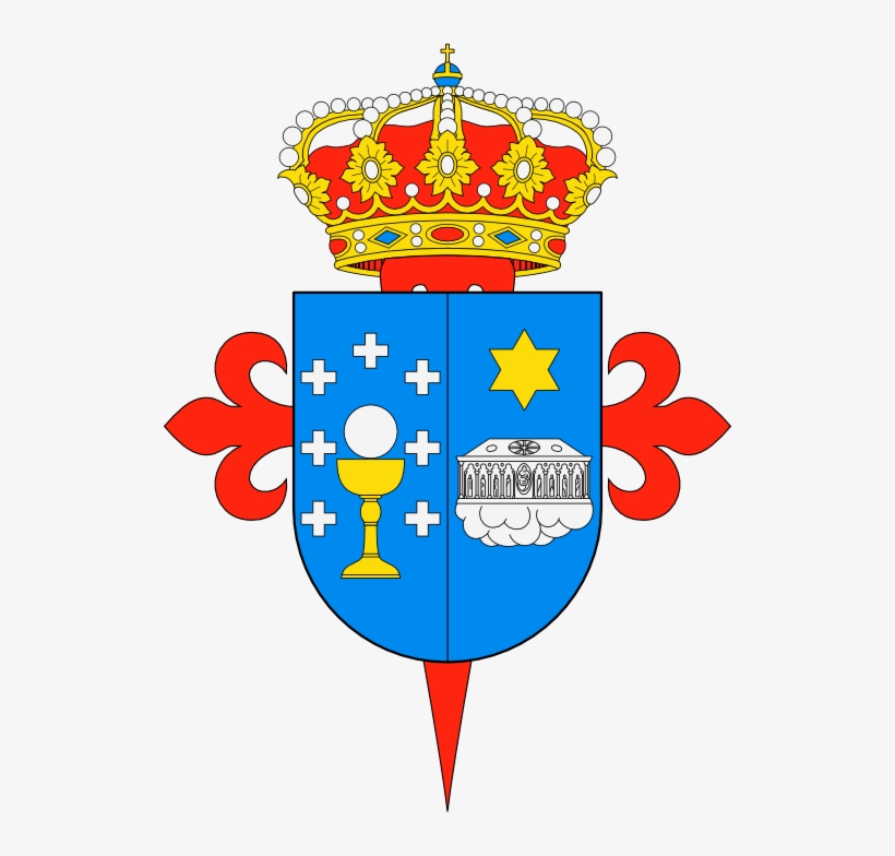 Escudo De Santiago De Compostela - Crest, transparent png download