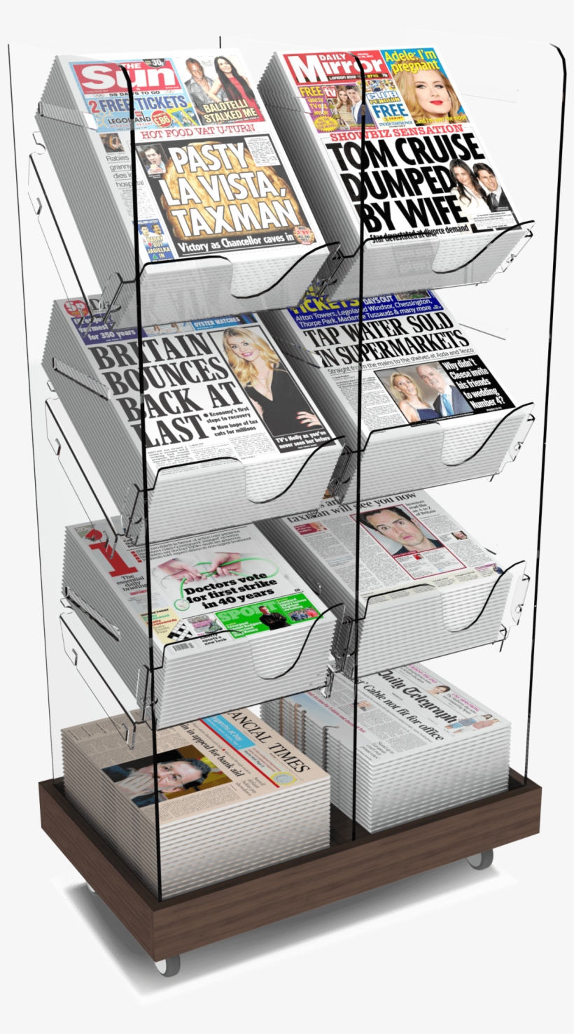 Twin News Tower - Newspaper, transparent png download