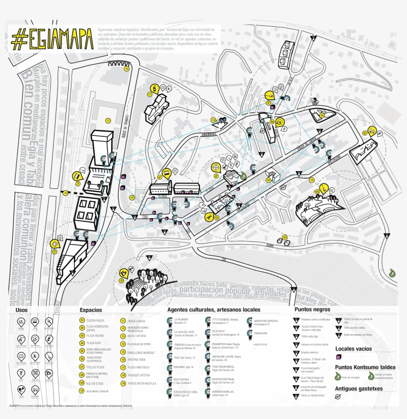Catálogo De Espacios - Cartografía Del Espacio Público, transparent png download