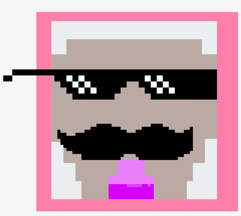 Pink Sheep Mlg Mode - Illustration, transparent png download