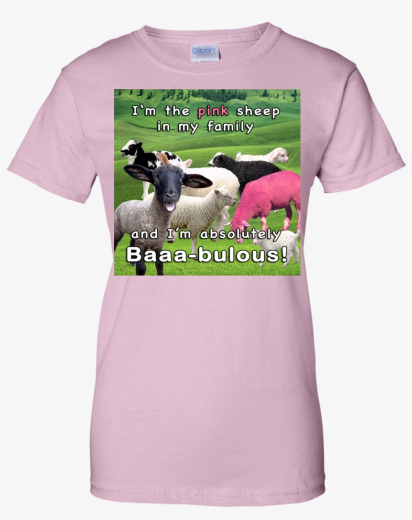 Pink Sheep Of The Family Funny T Shirt & Hoodie - Bunkieshop Art - The Key T Shirt & Hoodie Many, transparent png download