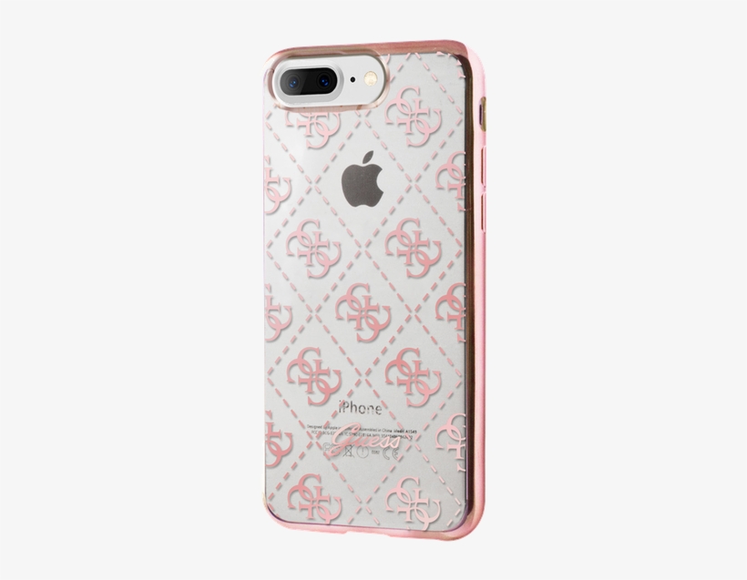 Guess Caratula Tpu 4g Transparente Rose Gold Iphone - Guess Iphone 7 Case Rose Gold, transparent png download