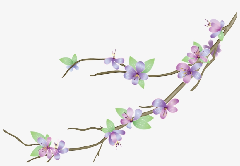 Flower Vectors Various Photo - Purple Flower Vector Png, transparent png download