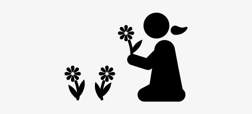 Flowers Vector - Children And Nature Icon, transparent png download
