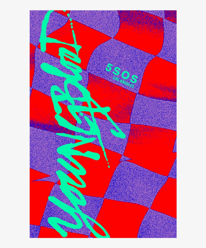 5sos Poster Los Angeles - Creative Arts, transparent png download