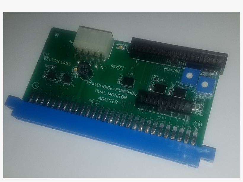 Punchout / Super Punchout / Pc10 Dual Monitor Adapter - Electronic Component, transparent png download
