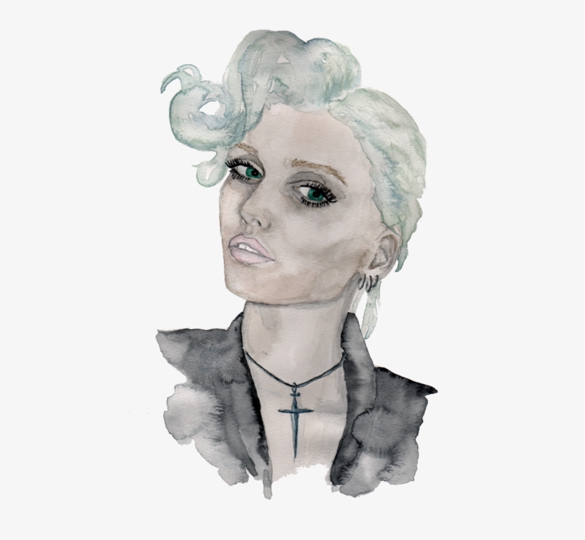 Watercolors, Illustration - Fashion Illustration, transparent png download